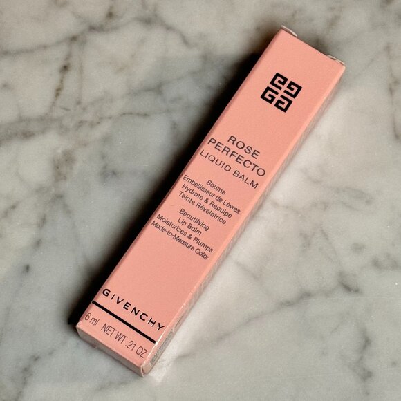 Givenchy Rose Perfecto Hydrating Tinted Lip Balm & Gloss | 011 Black Pink | NEW - Picture 5 of 5